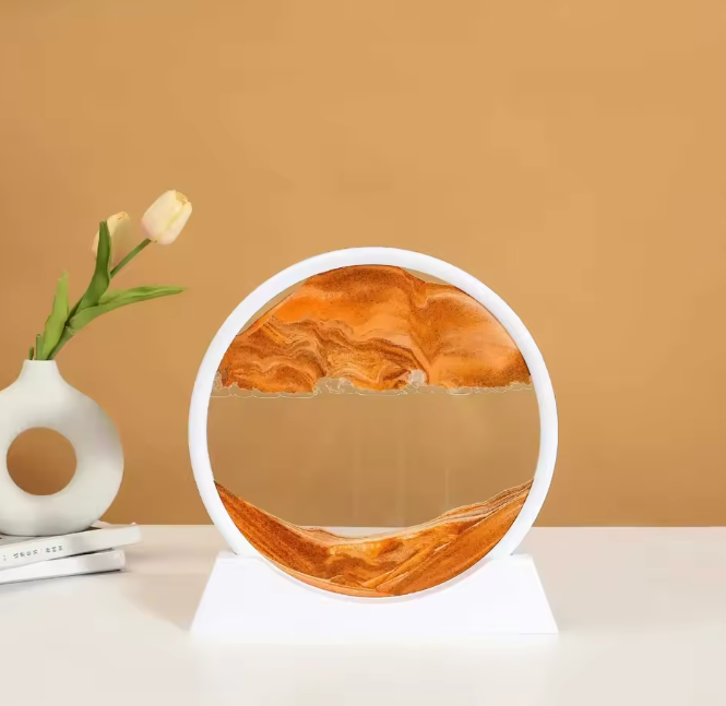 5" 3D Moving Sand Art Home Decor